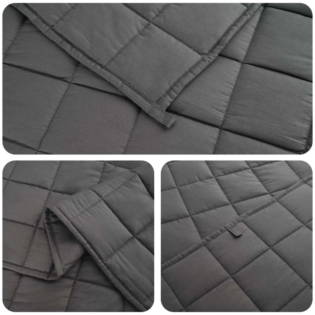 Coperta Ponderata Antracite 200 x 225 cm 13 kg 100% Cotone 205T 42044008