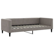 Letto singolo | Letto per adulti | Letto da Giorno Tortora 90x200 cm in Tessuto