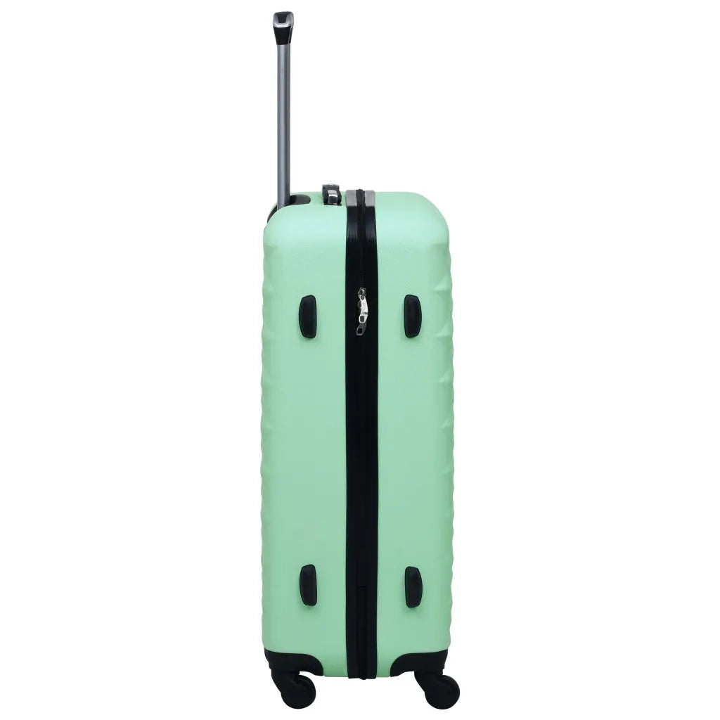 Set Valigie Trolley a Custodia Rigida 2 pz Menta in ABS 92430