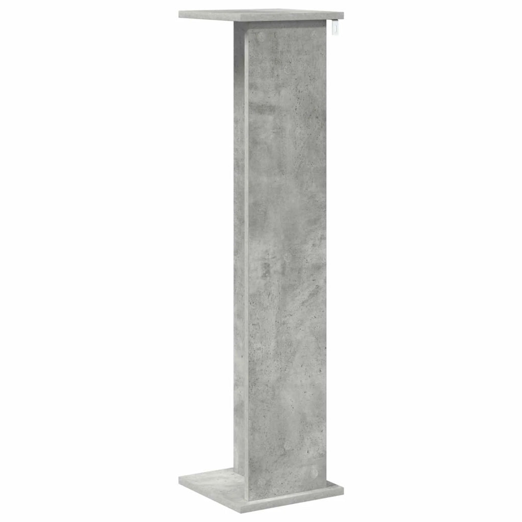 Supporto per piante 2 pcs Grigio Cemento 25 x 25,5 x 100,5 cm 899633
