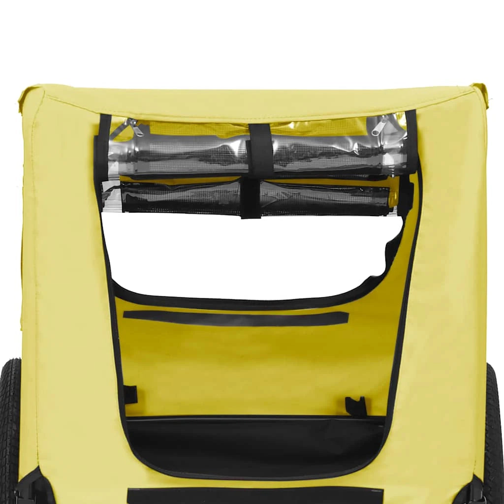 Rimorchio/carrello giallo per animali domestici 02_0044317