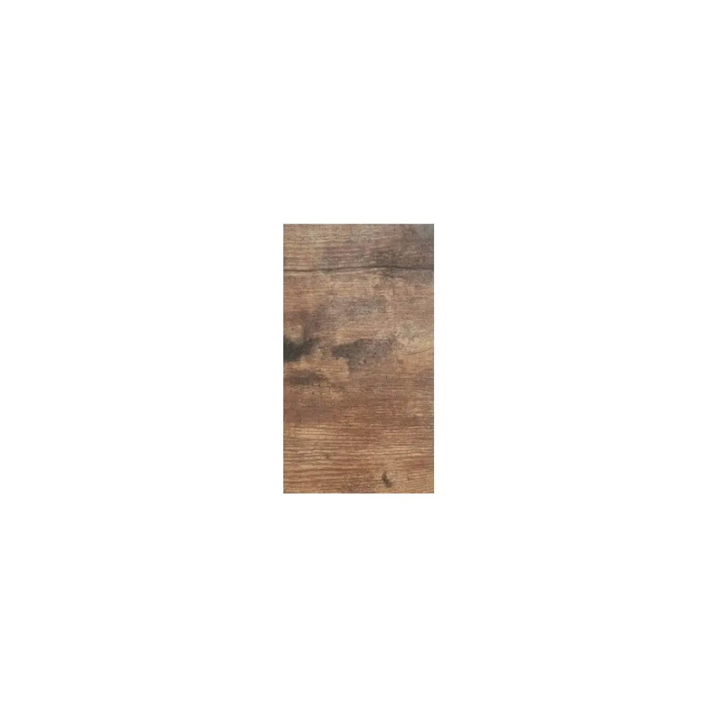 Tavolino da notte HAALAND – 1 cassetto – Nero e legno scuro – Stile scandinavo
