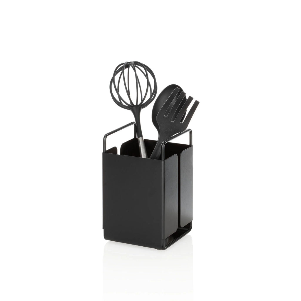 Porta utensili da cucina JAX nero