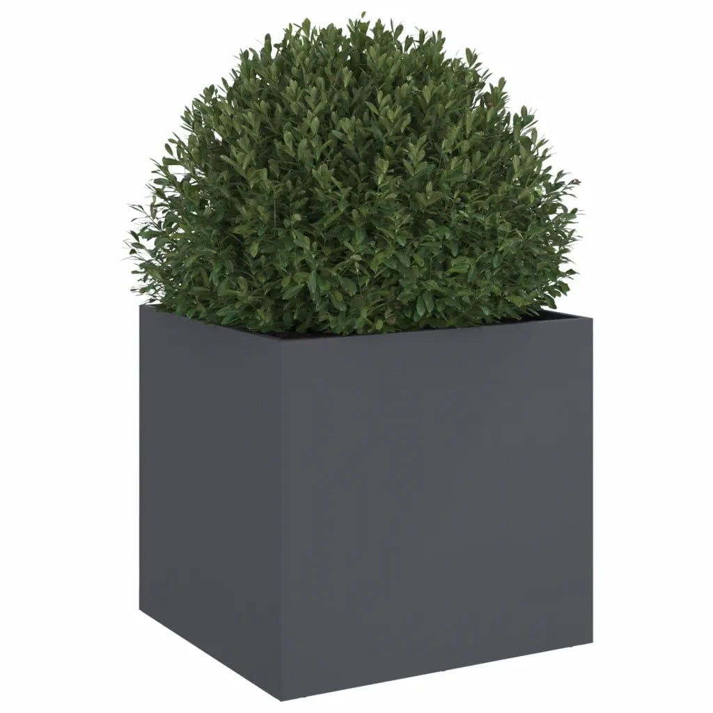 Fioriera Antracite 49x47x46 cm in Acciaio 841563