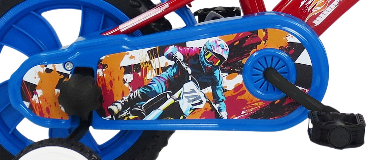 SCH SPEED 12", bicicletta per bambini, bici bambino, adatta a bambini tra i 3 e i 5 anni, per altezza tra 85 e 105 cm, c