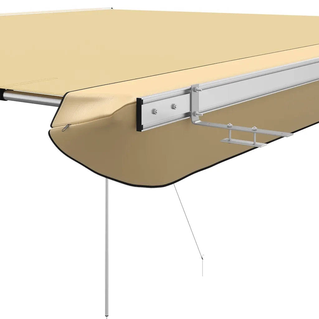 Tendalino per Camper e Roulotte 3,6x3x2,15 m Beige 148146