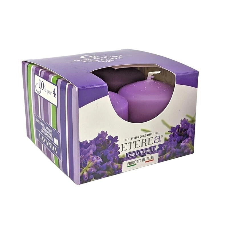 MOCCOLI IN SET DA 4 PEZZI ALLA LAVANDA