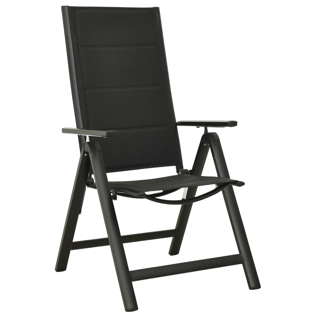 Set Mobili da Pranzo per Giardino 9 pz in Alluminio Antracite cod mxl 42374