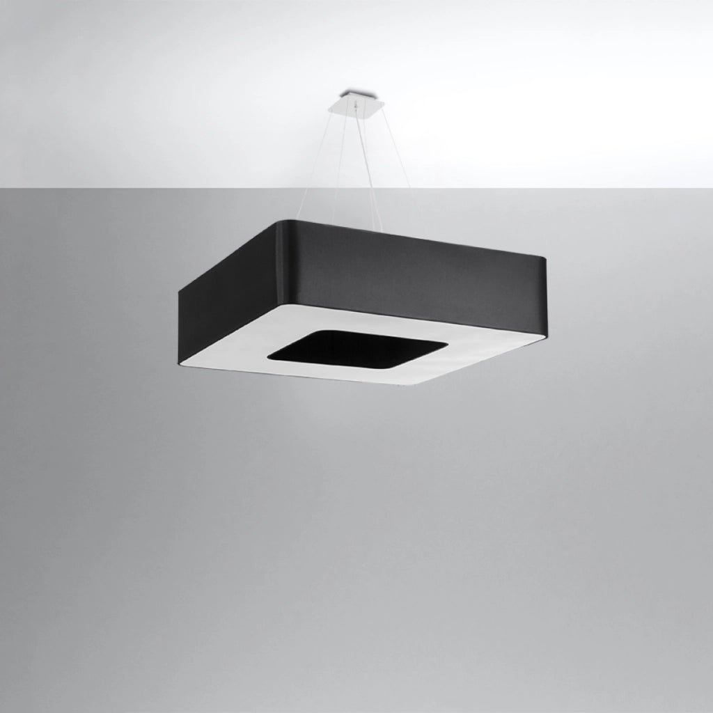 Lampadario URANO 80 nero