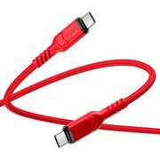 HOCO - CAVO DATI TYPE C A TYPE C 60W X59 1 METRO - ROSSO