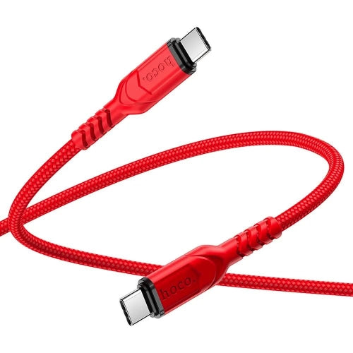 HOCO - CAVO DATI TYPE C A TYPE C 60W X59 1 METRO - ROSSO