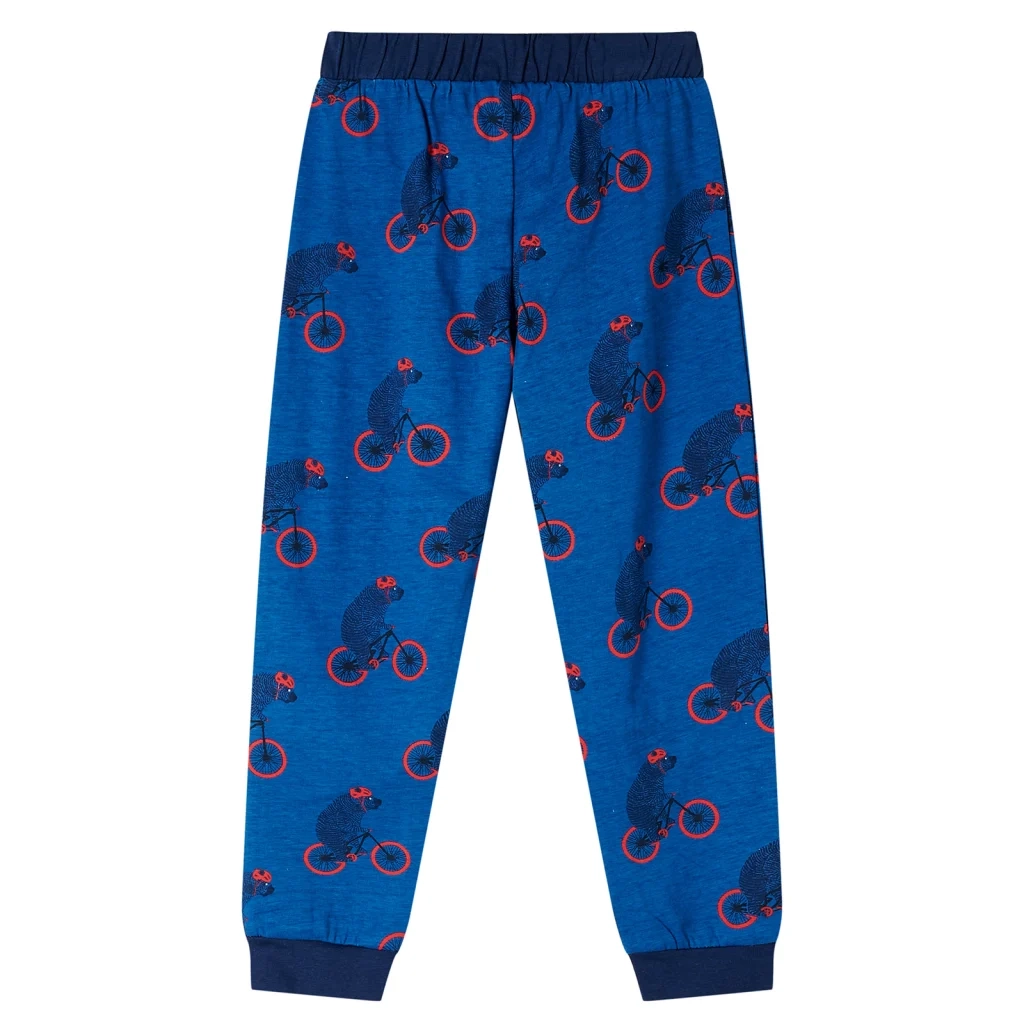 Pigiama per Bambini a Maniche Lunghe Petrolio 92 CFW4431959