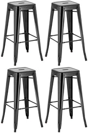 Set di 4 sgabelli da bar Joshua 6