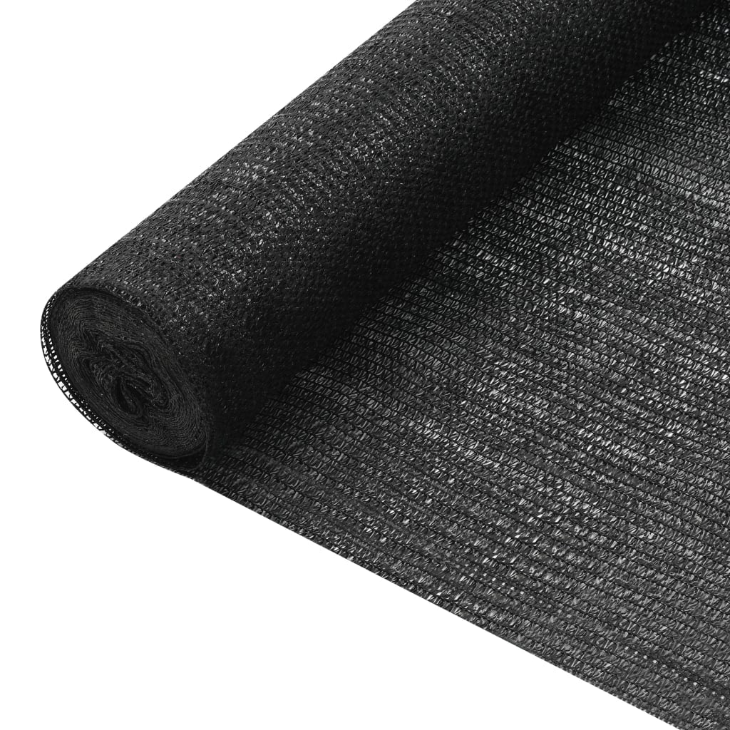 Rete frangivista nera 2x25 m HDPE 75 g/m² 02_0007899