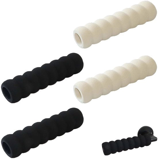 Kit di fermatura porta da 4 pezzi - Fermaglio porta 13,5 cm - Flessibile - Demolito acustico - Antistatico - Materiale ecocompatibile