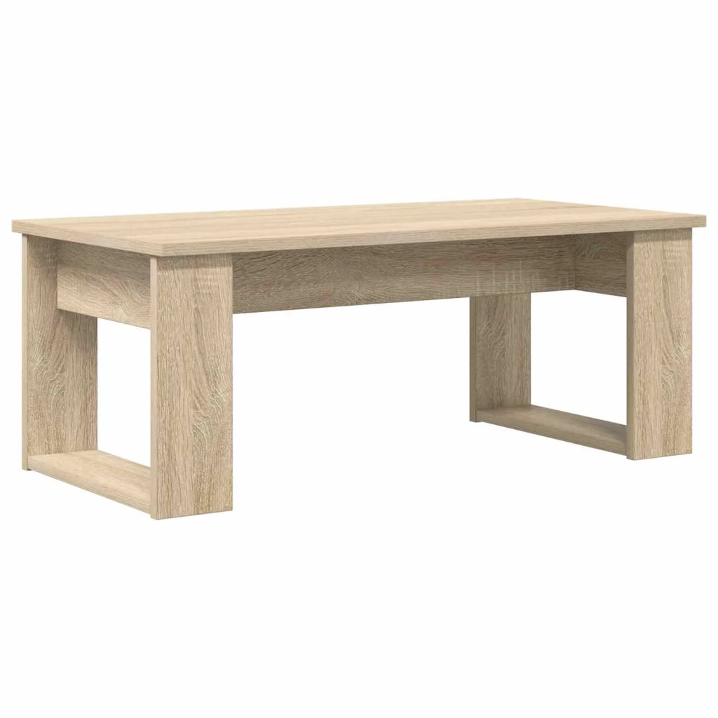 Set di Tavolini da Caffè 2 pcs Rovere Sonoma Legno multistrato 8000134