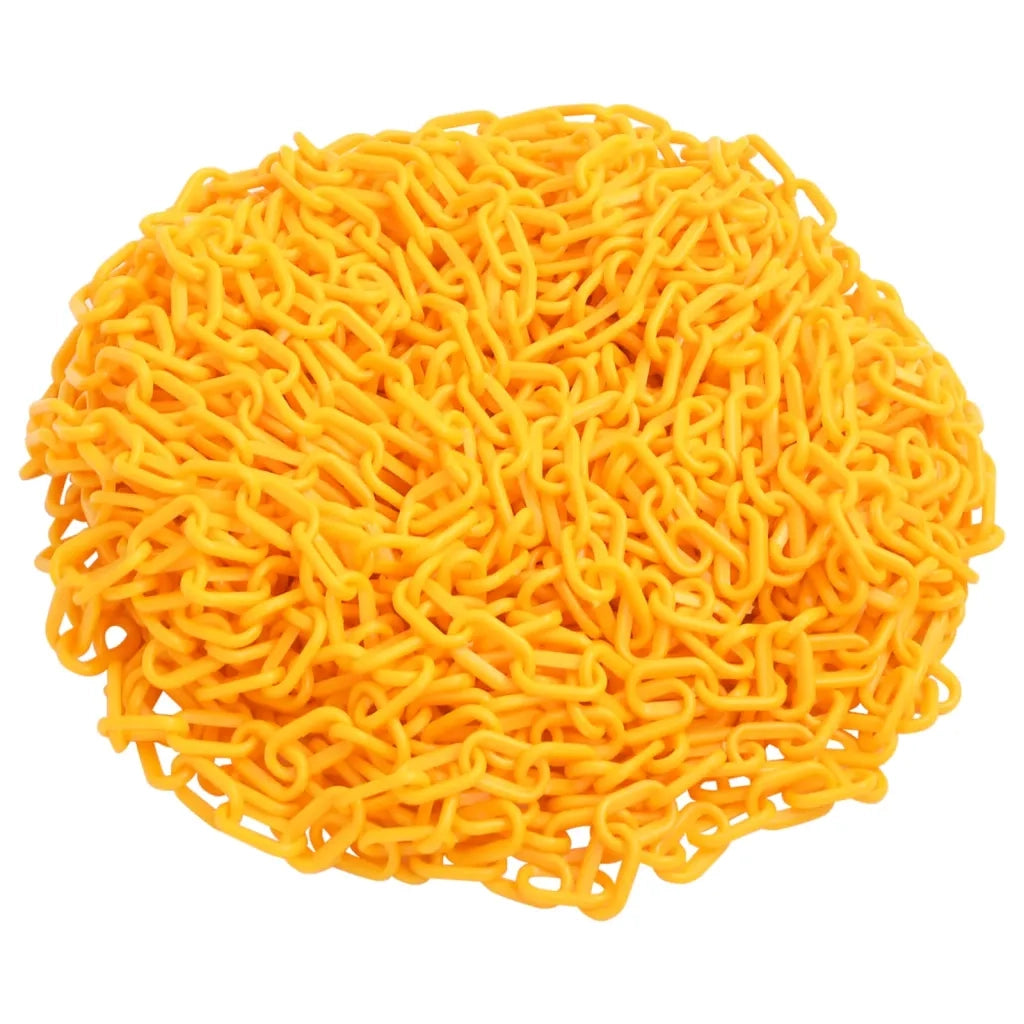 Catena Segnaletica Gialla 100 m Ã˜6 mm in Plasticacod mxl 128535