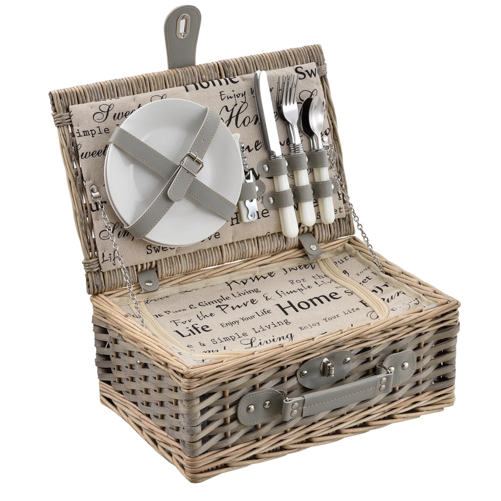 Cestino da picnic grigio per 2 persone 03_0010210