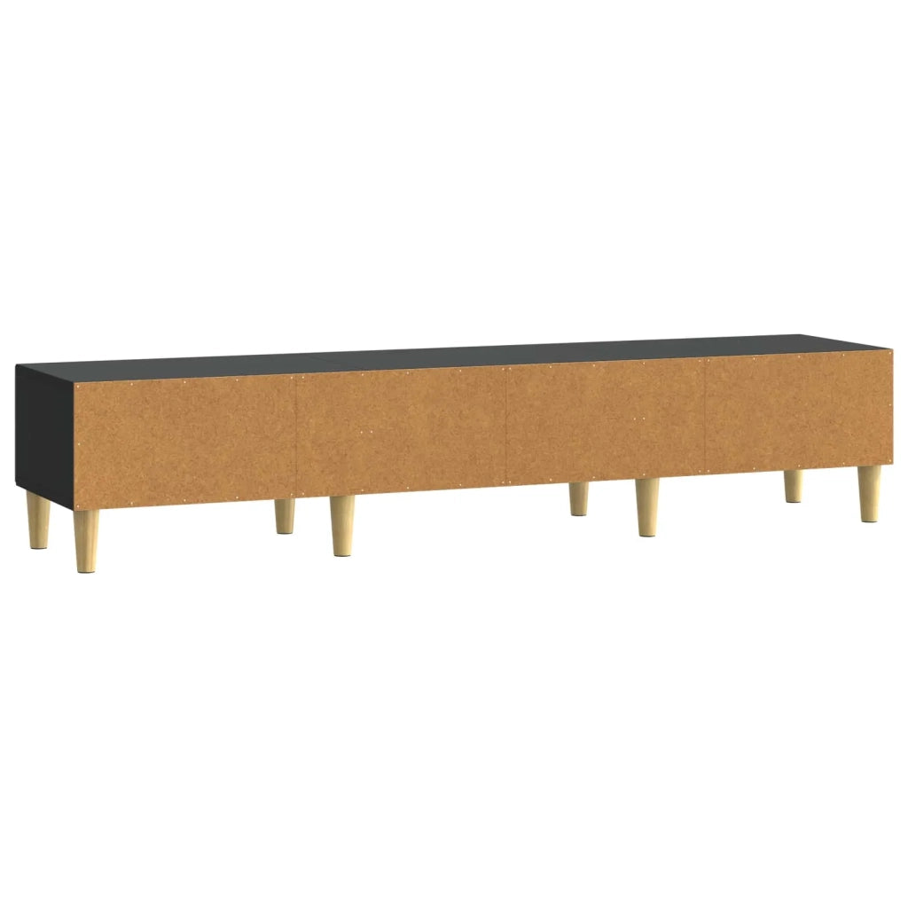 Mobile TV 147 x 34,5 x 30 cm Nero Legno ingegnerizzato 895166