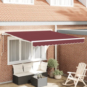 Tenda da Sole Retrattile-Tenda parasole per Patio Automatica Bord¨° 300x250 cm 278139