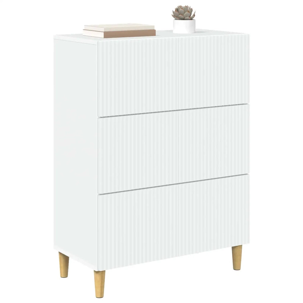 Mobile con Cassetti Bianco 66 x 34,5 x 90 cm 894605