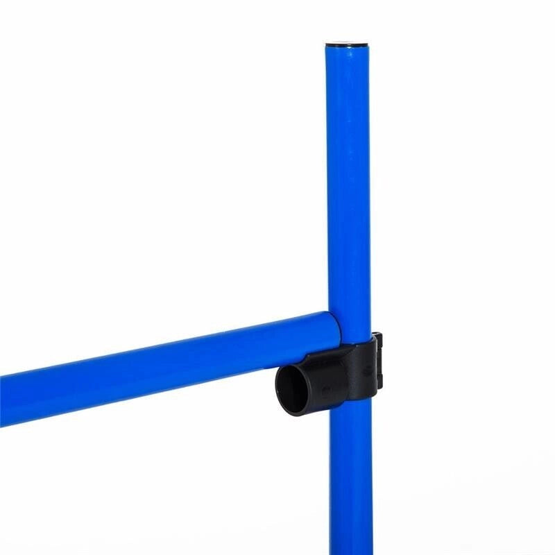 SET DI 4 OSTACOLI PER ADDESTRAMENTO CANI ALTEZZA REGOLABILE 99X65X94CM