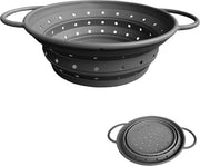 Sottovuoto impermeabile pieghevole - contenitore d'aspetto pieghevole - 1 pezzo - grigio - contenitore impermeabile pieghevole - diametro 33,5 cm