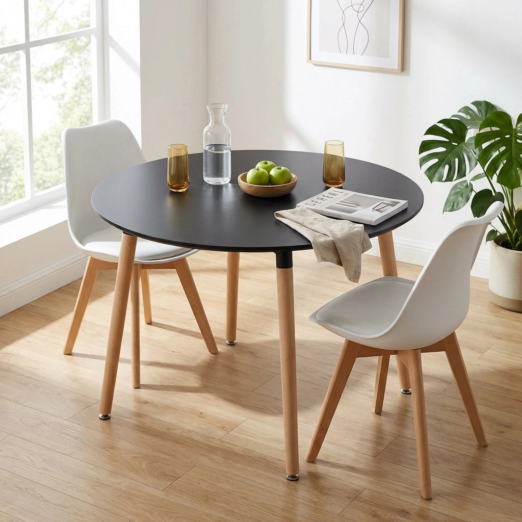 Tavolo Rotondo 120 in Plastica cm 120x120x75 - LYON