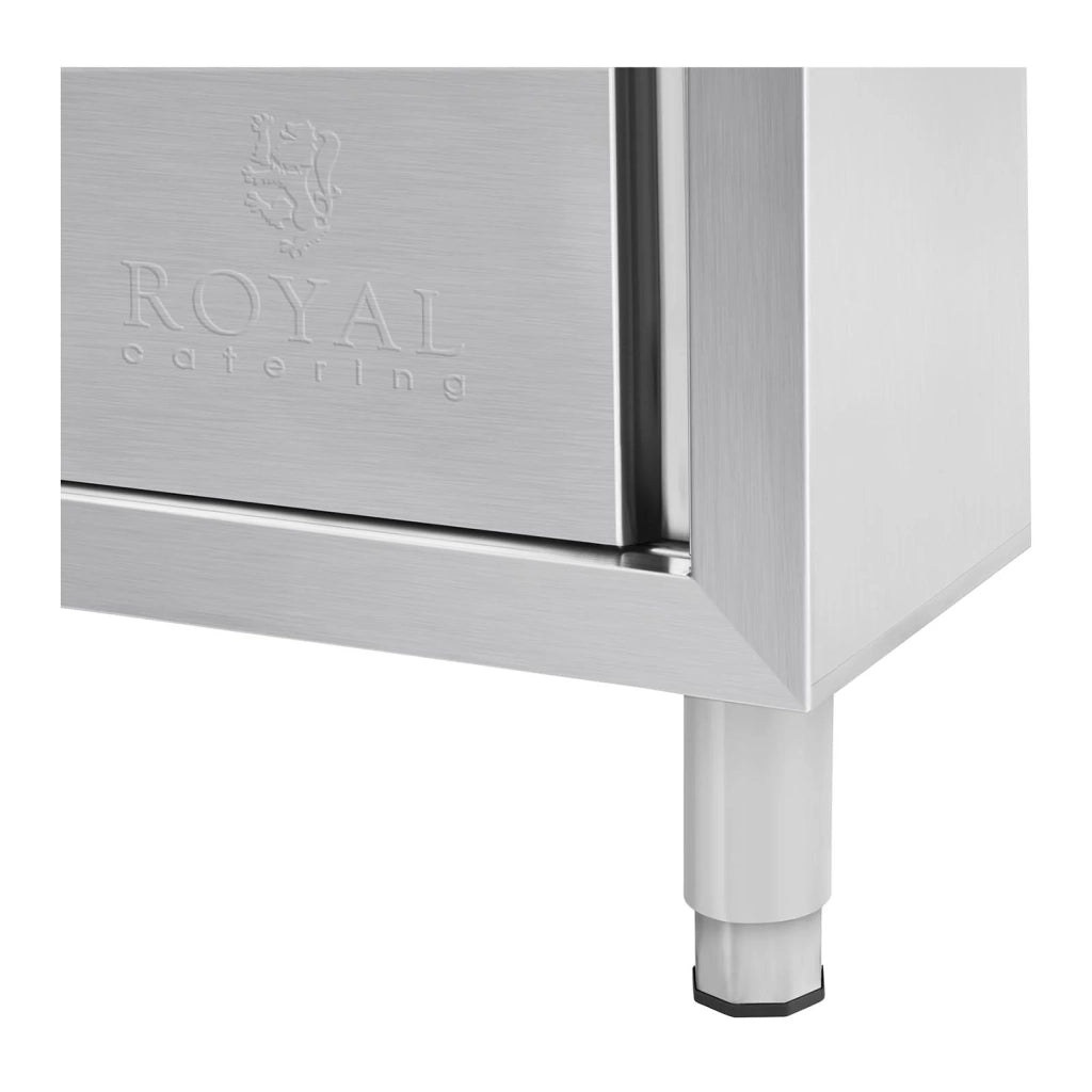 Lavello doppio in acciaio inox 140 cm modello professionale 14_0005012