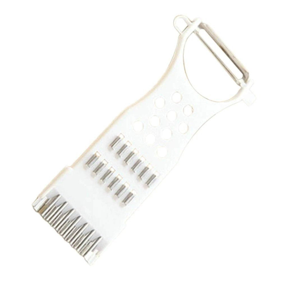 Trade Shop - Pelatutto Pela Tutto Multifunzione Peeler Affetta Pela Cucina Taglia Verdure -