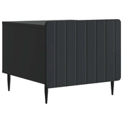 Tavolino da salotto Nero 49 x 50 x 42 cm Legno ingegnerizzato