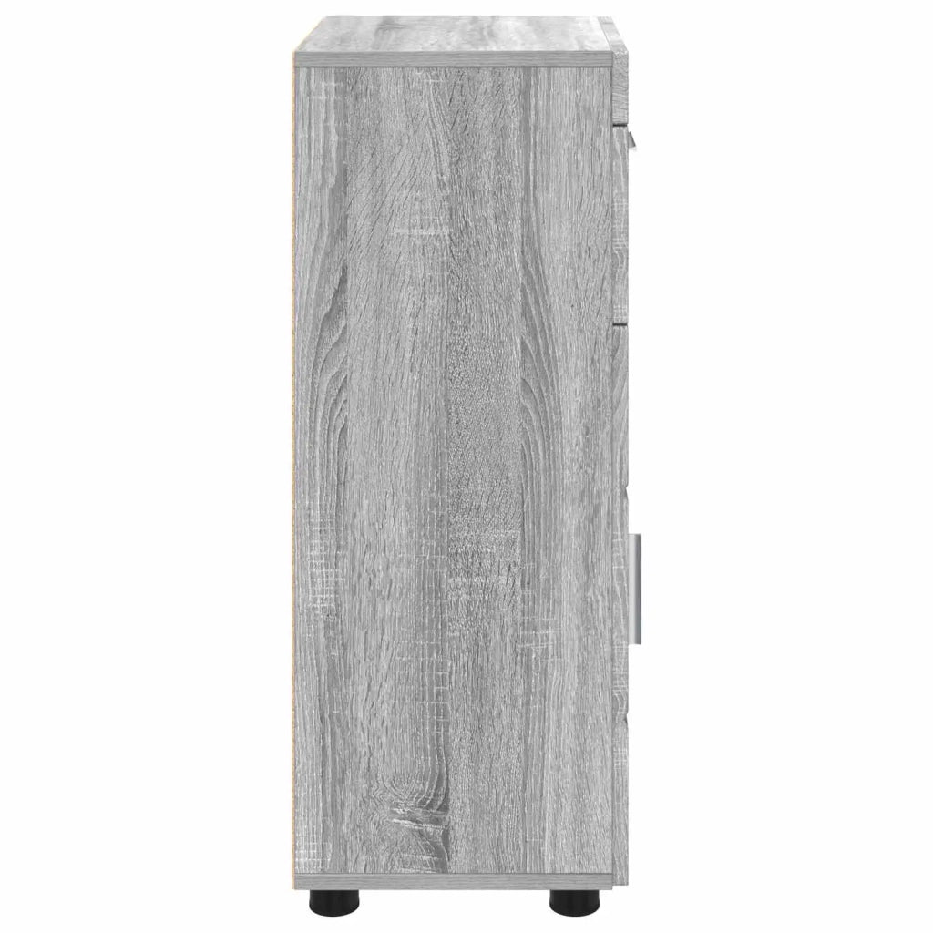 Set di Armadi da Bagno TULUM Grigio Sonoma 37 x 31,5 x 82 cm
