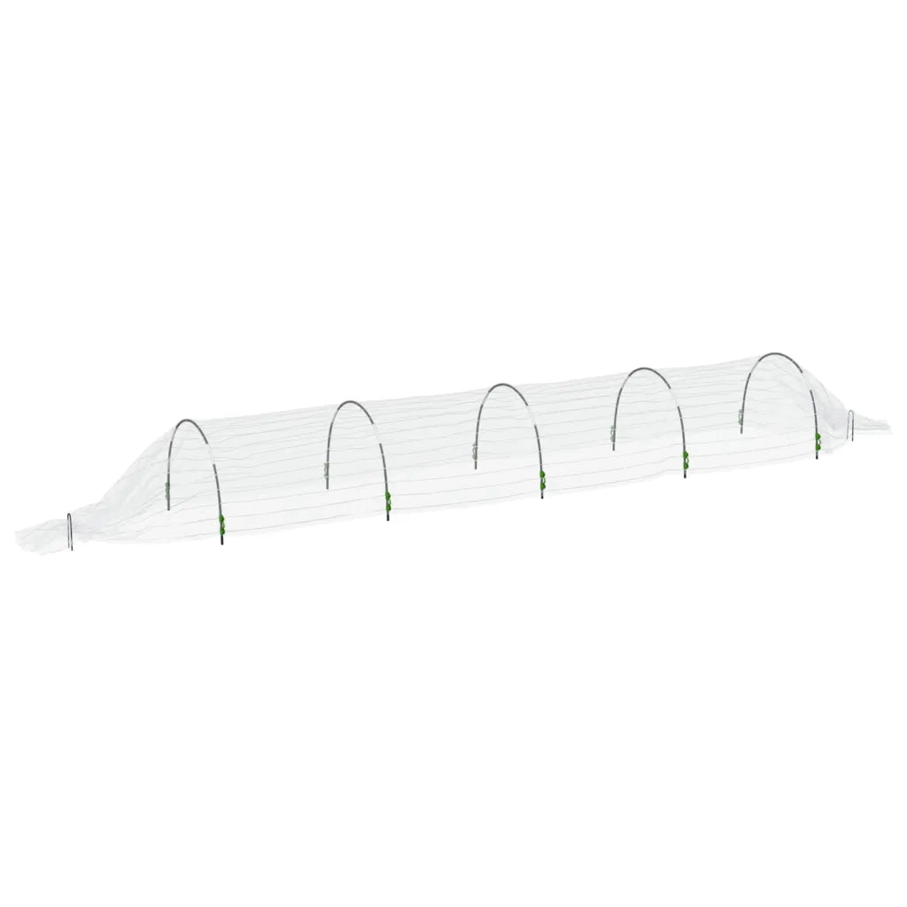 vidaXL Tunnel in Rete 4pz 1,5x5 m in Fibra di Vetro e PP