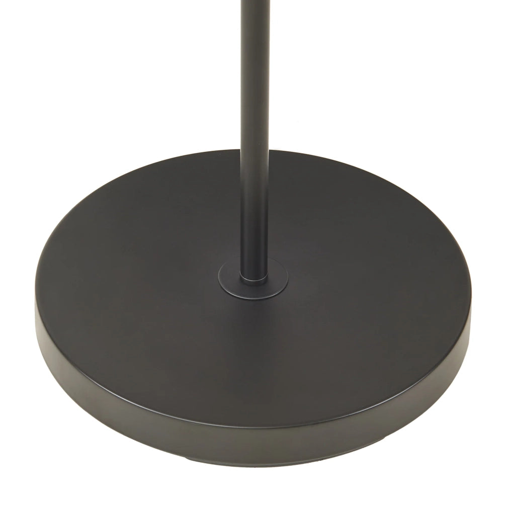 Lampada da terra dallo stile senza tempo elegante lampadario di design per soggiorno camera da letto ufficio metallo 159 cm nero 03_0009526