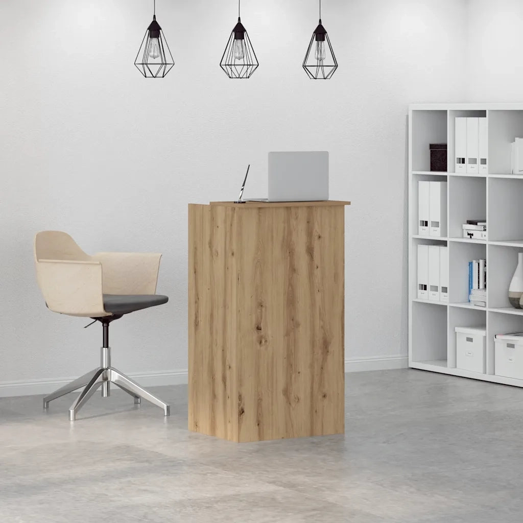 vidaXL Banco Reception 55x50x103,5 cm in Legno Multistrato