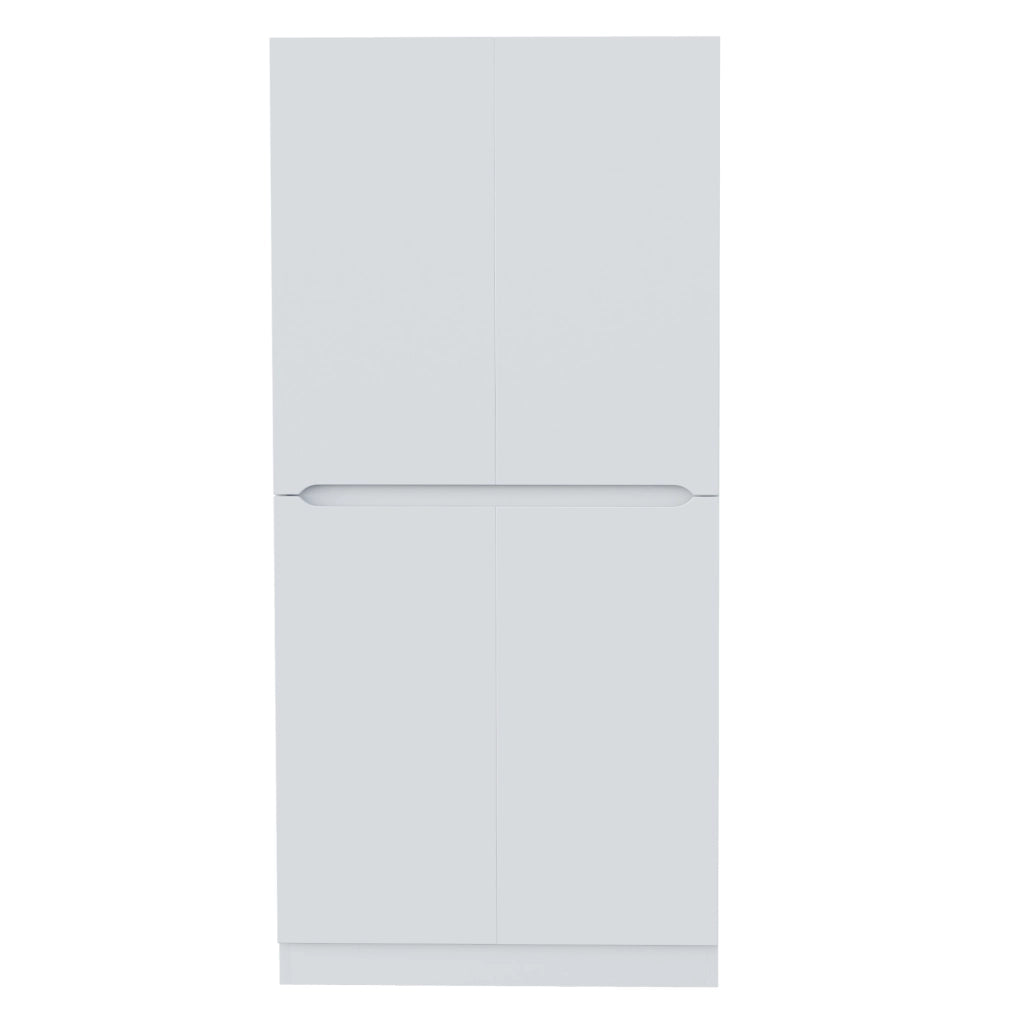 ARMADIO 70 x 40 x 170 cm a doppia porta, bianco, legno