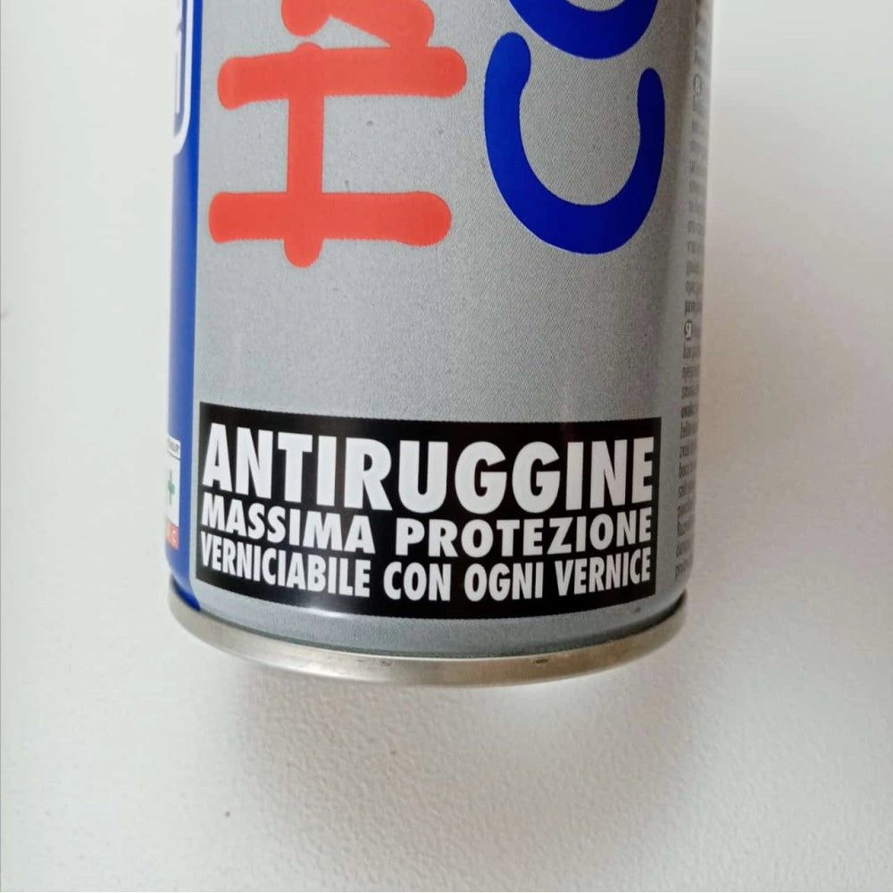 Saratoga bomboletta happy color 400ml fondo antiruggine opaca, colori happy color bianca