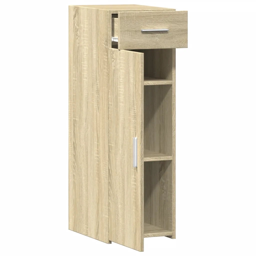 Credenza | Madia | Buffet da pranzo | Armadio da pranzo Rovere Sonoma 30x42,5x93 cm in Legno Multistrato