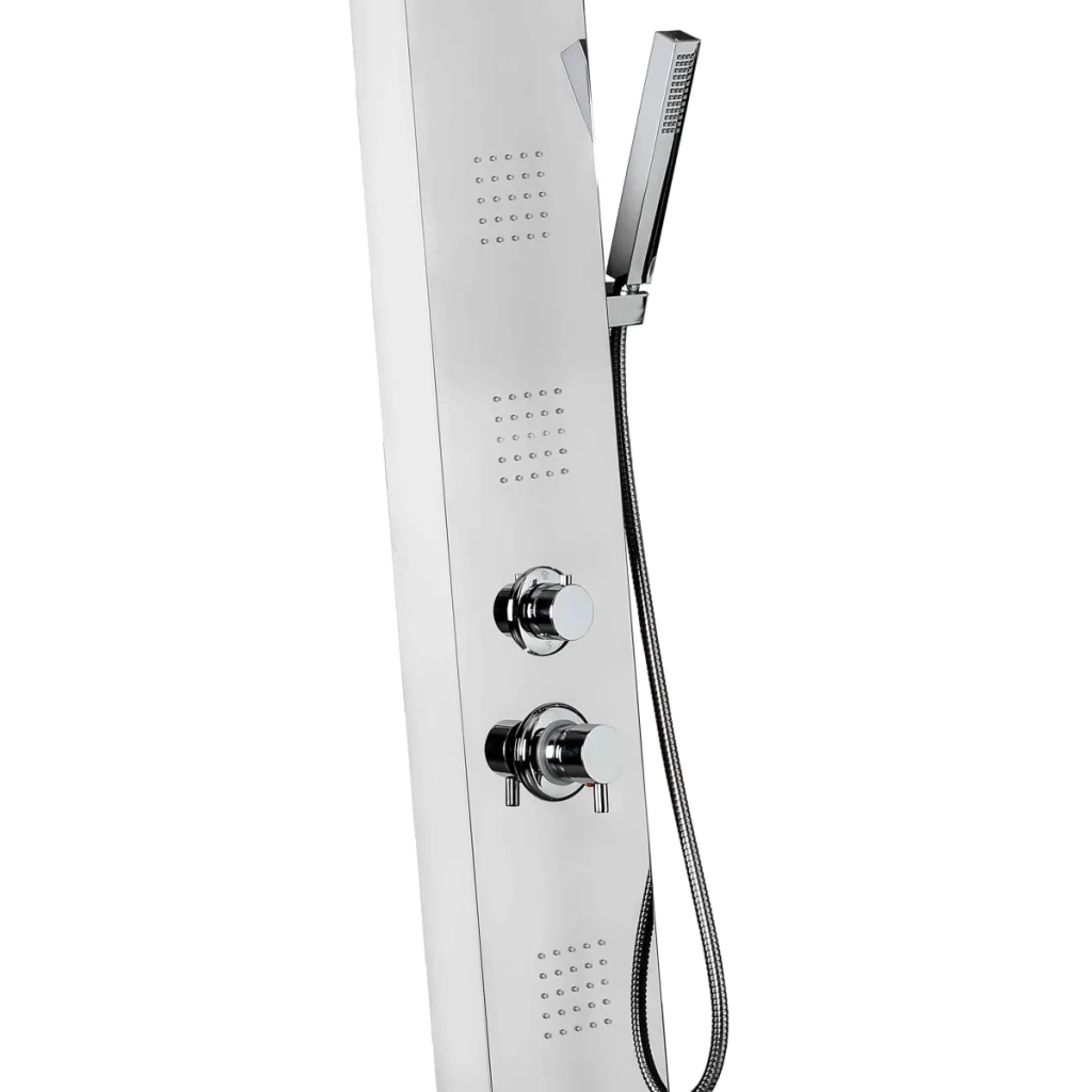 PARETE ATTREZZATA MULTIFUNZIONE MOD. BROADWAY- Acciaio inox lucidato- METAF- pezzi 1