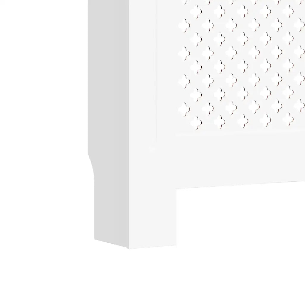 Coperture per Radiatori 2pz Bianche 152x19x81,5 cm in MDF 3051378