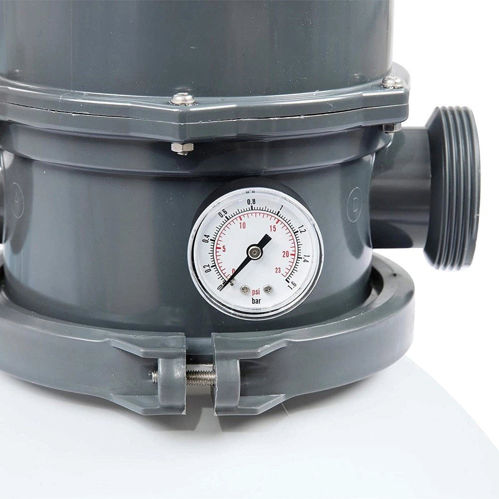 Trade Shop - Pompa Di Filtraggio A Sabbia Capacità Pompa 3.596 L/h Per Piscina Fuori Terra 58515 -
