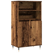 Credenza | Madia | Buffet da pranzo | Armadio da pranzo Legno Antico 60x36x110 cm in Legno Multistrato