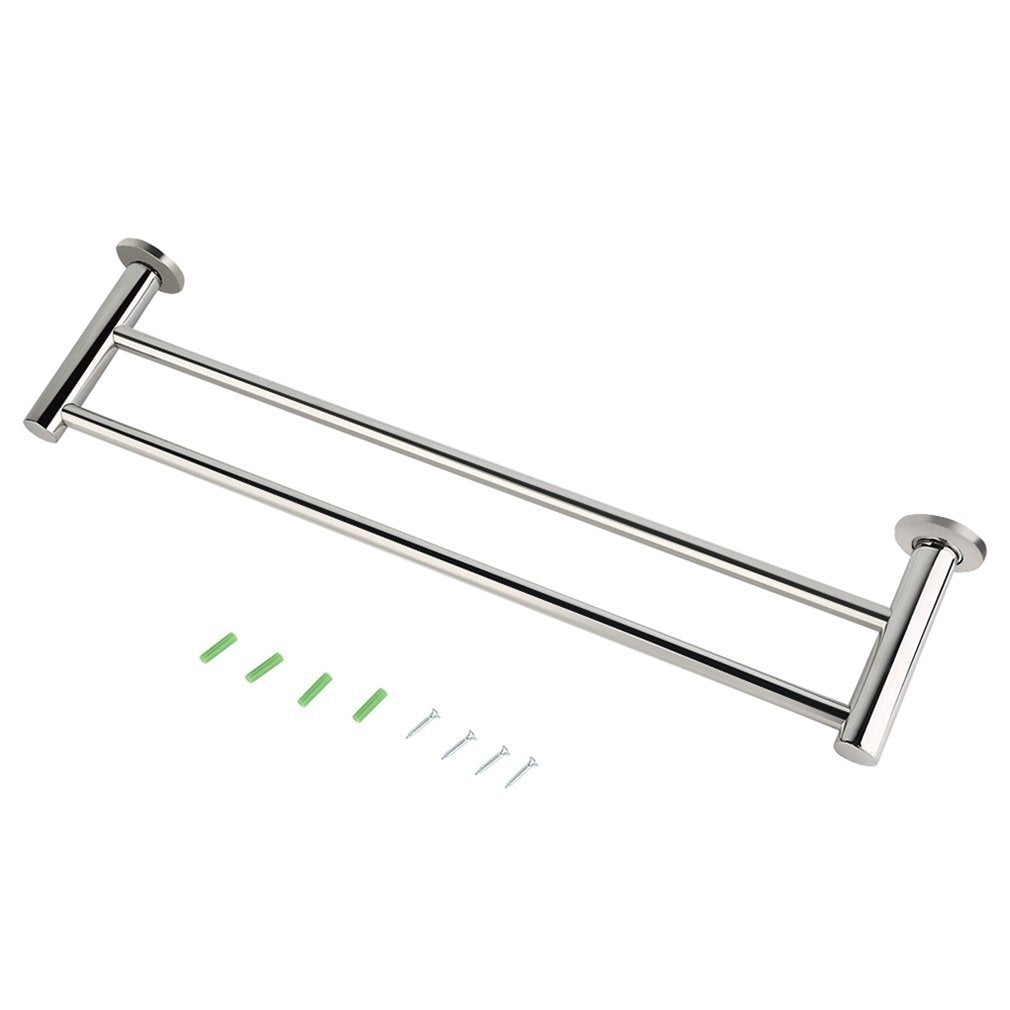Porta asciugamani bagno universale semplice acciaio 60 cm 3202010/3