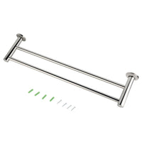 Porta asciugamani bagno universale semplice acciaio 60 cm 3202010/3