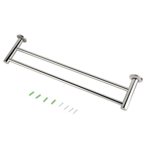 Porta asciugamani bagno universale semplice acciaio 60 cm 3202010/3