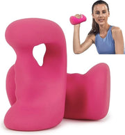 Set di Halter per Donna, Halter in Neoprene, Set da 2 per Allenamento di Forza, Yoga, Pilates, Ginnastica, Boxe, Design Ergonomico Comodo, 1,4 kg/1,8 kg/2,3 kg/2,7 kg/3,2 kg/3,6 kg