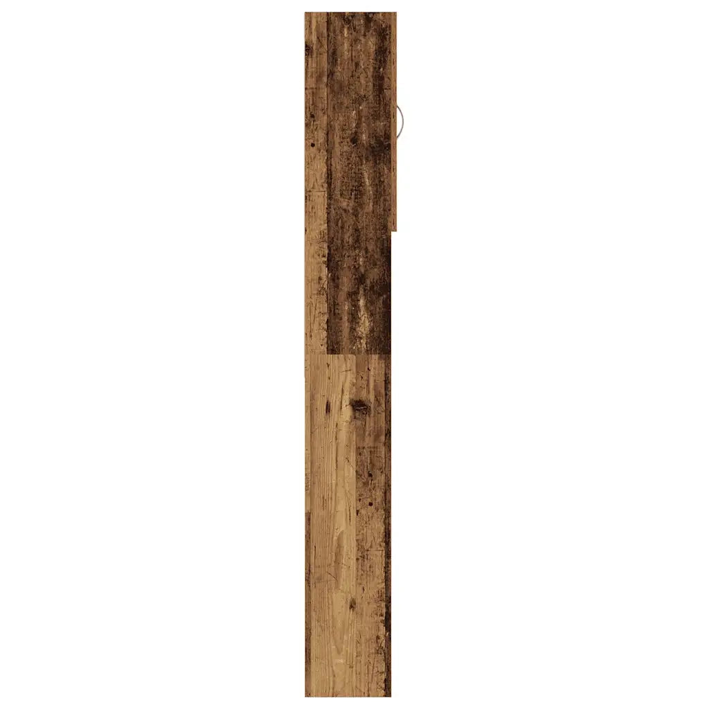 Mobile per Lavatrice Legno Antico 64x25,5x190 cm CFW9082571