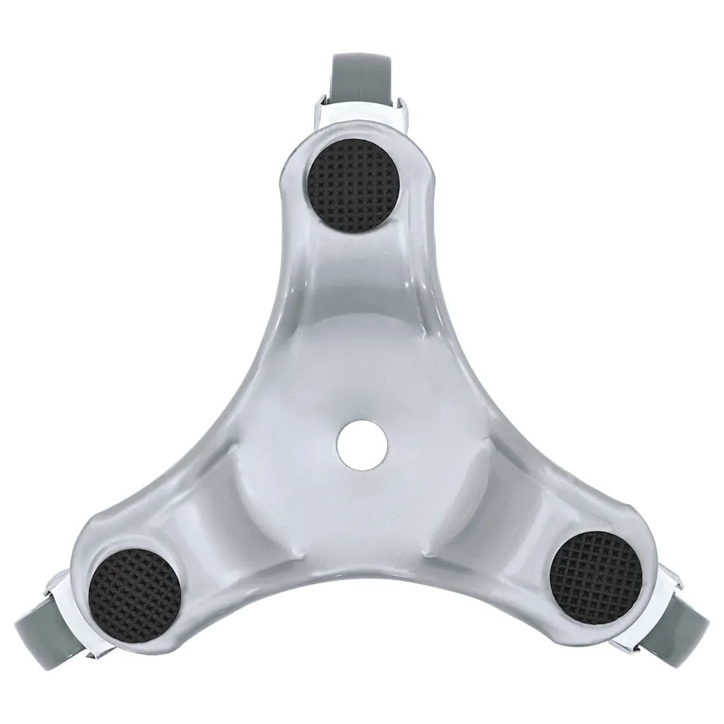 Ruote per mobili 4 pz 16x14,5x5,5 cm Acciaio 180 kg