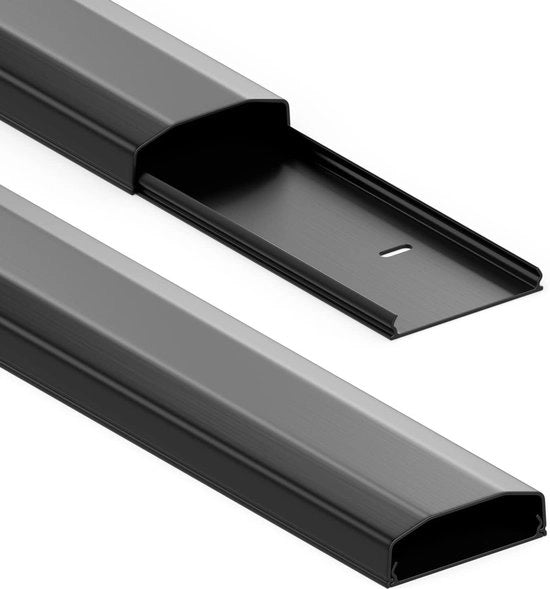 Gomma universale per cavi - Facile gestione dei cavi - 1 pezzo - Nero - PVC - 50cm