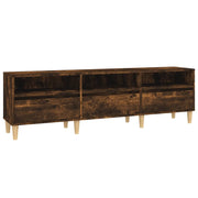 Mobile TV | Armadietto TV | Mobile Porta TV Rovere Fumo 150x30x44,5 cm in Legno Multistrato